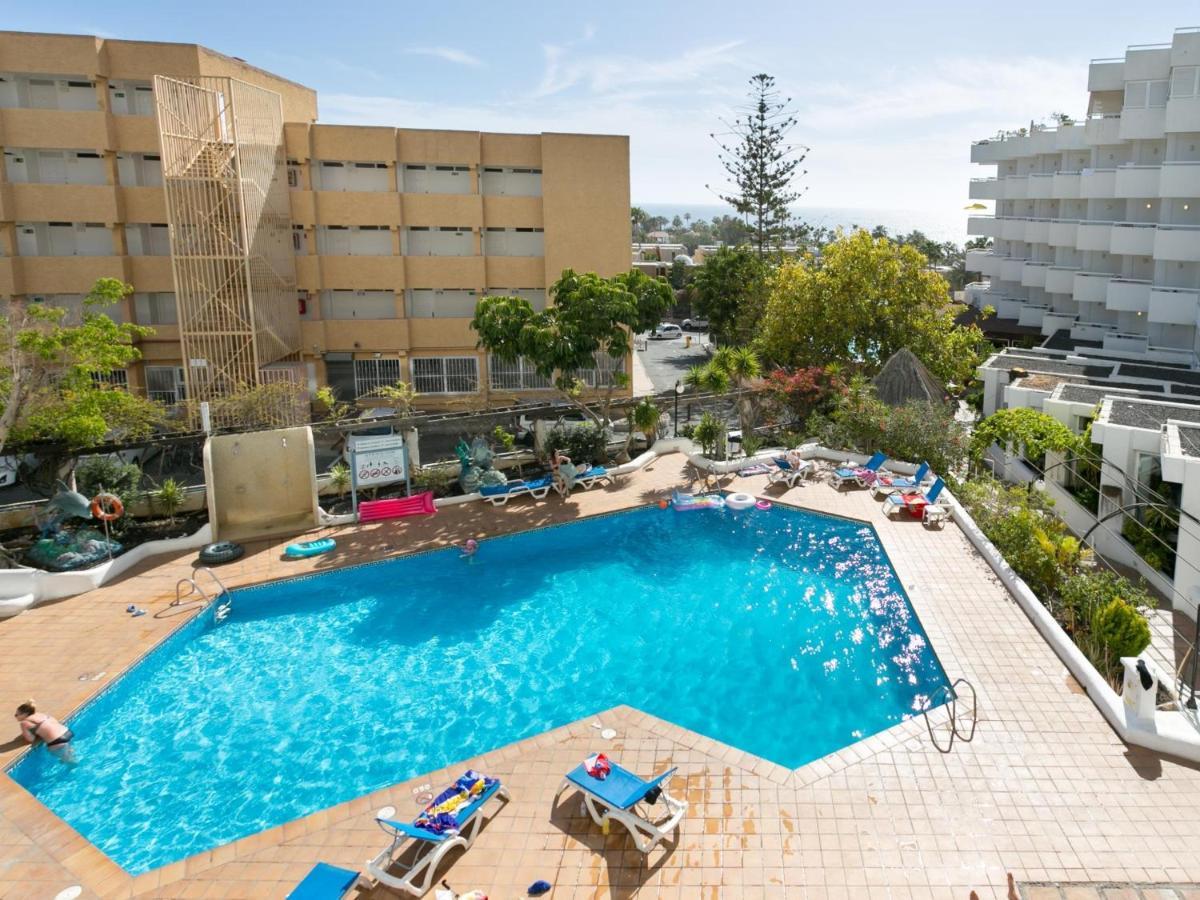 101 Bright, Pool View And Air Conditioning Lejlighed Playa de las Américas Eksteriør billede